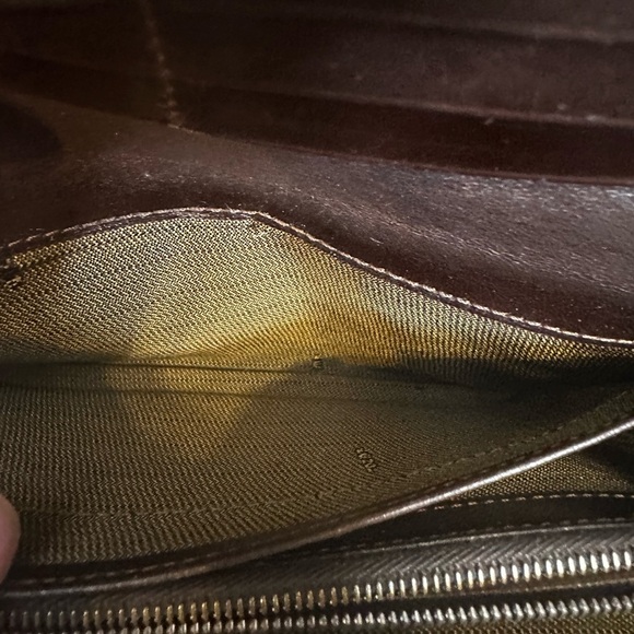 FENDI Zucca Long Women's Wallet Long Trifold - Picture 6 of 7